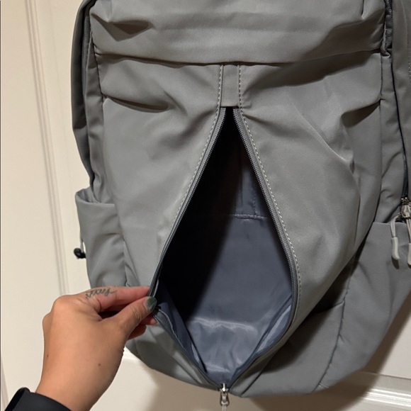Blue laptop backpack main image 4